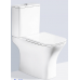 Унитаз Ceruttispa Vettore CT11134 65х34, Напольный, Безободковый, Прямоугольная, Белый, Керамика Унитаз Ceruttispa Vettore CT11134 65х34, Напольный, Безободковый, Прямоугольная, Белый, Керамика
