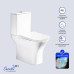 Унитаз Ceruttispa Vettore CT11134 65х34, Напольный, Безободковый, Прямоугольная, Белый, Керамика Унитаз Ceruttispa Vettore CT11134 65х34, Напольный, Безободковый, Прямоугольная, Белый, Керамика