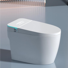 Унитаз Ceruttispa Chiara CT11167 68х40, Безободковый, Овальная, Белый, Керамика