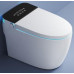 Унитаз Ceruttispa Ezio CT11168 68х40, Безободковый, Овальная, Белый, Белый, черный, Керамика