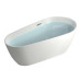 Ванна Ceruttispa CT11289 150х75, овальная, белый глянцевый, акрил, отдельностоящая Ванна Ceruttispa CT11289 150х75, овальная, белый глянцевый, акрил, отдельностоящая
