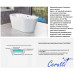 Ванна Ceruttispa CT11289 150х75, овальная, белый глянцевый, акрил, отдельностоящая Ванна Ceruttispa CT11289 150х75, овальная, белый глянцевый, акрил, отдельностоящая