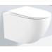 Унитаз Ceruttispa CT11388 49х33,5, Подвесной, Безободковый, Округлая, Белый, Керамика