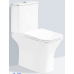 Унитаз Ceruttispa Vettore CT7192 66,5х34,5, Напольный, Безободковый, Овальная, Белый, Керамика