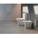 Унитаз Ceruttispa Vettore CT7192 66,5х34,5, Напольный, Безободковый, Овальная, Белый, Керамика
