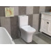 Унитаз Ceruttispa Vettore CT7192 66,5х34,5, Напольный, Безободковый, Овальная, Белый, Керамика