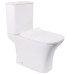 Унитаз Ceruttispa Vettore CT7192 66,5х34,5, Напольный, Безободковый, Овальная, Белый, Керамика