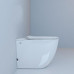Унитаз Ceruttispa Barbaria Pulse CT7264 57,5х36,5, Безободковый, Овальная, Белый, Сантехнический фарфор Унитаз Ceruttispa Barbaria Pulse CT7264 57,5х36,5, Безободковый, Овальная, Белый, Сантехнический фарфор