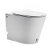 Унитаз Ceruttispa Argentera Pulse CT7267 57,5х36, Безободковый, Овальная, Белый, Керамика Унитаз Ceruttispa Argentera Pulse CT7267 57,5х36, Безободковый, Овальная, Белый, Керамика