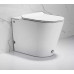 Унитаз Ceruttispa Argentera Pulse CT7267 57,5х36, Безободковый, Овальная, Белый, Керамика Унитаз Ceruttispa Argentera Pulse CT7267 57,5х36, Безободковый, Овальная, Белый, Керамика