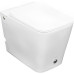 Унитаз Ceruttispa Disgrazia Pulse CT7269 60х35, Безободковый, Прямоугольная, Белый, Сантехнический фарфор Унитаз Ceruttispa Disgrazia Pulse CT7269 60х35, Безободковый, Прямоугольная, Белый, Сантехнический фарфор