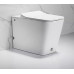 Унитаз Ceruttispa Disgrazia Pulse CT7269 60х35, Безободковый, Прямоугольная, Белый, Сантехнический фарфор Унитаз Ceruttispa Disgrazia Pulse CT7269 60х35, Безободковый, Прямоугольная, Белый, Сантехнический фарфор