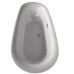 Ванна Ceruttispa Como CT7386 170х75, Овальная, Белый, Акрил