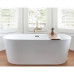 Ванна Ceruttispa Resia CT7388 168х73, овальная, белый глянцевый, акрил, отдельностоящая Ванна Ceruttispa Resia CT7388 168х73, овальная, белый глянцевый, акрил, отдельностоящая
