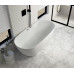 Ванна Ceruttispa d'ISEO CT7390 170х75, Овальная, Белый, Акрил