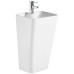 Раковина Ceruttispa Dorris CT7830 43х36, На пьедестале, Прямоугольная, Белый, Керамика Раковина Ceruttispa Dorris CT7830 43х36, На пьедестале, Прямоугольная, Белый, Керамика