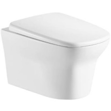 Унитаз Ceruttispa CT8780 50х36, Подвесной, Безободковый, Белый, Керамика