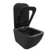 Унитаз Ceruttispa Mimi CT8920 51х35, Подвесной, Безободковый, Прямоугольная, Черный матовый, Керамика Унитаз Ceruttispa Mimi CT8920 51х35, Подвесной, Безободковый, Прямоугольная, Черный матовый, Керамика
