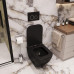 Унитаз Ceruttispa Mimi CT8920 51х35, Подвесной, Безободковый, Прямоугольная, Черный матовый, Керамика Унитаз Ceruttispa Mimi CT8920 51х35, Подвесной, Безободковый, Прямоугольная, Черный матовый, Керамика