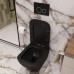 Унитаз Ceruttispa Mimi CT8920 51х35, Подвесной, Безободковый, Прямоугольная, Черный матовый, Керамика Унитаз Ceruttispa Mimi CT8920 51х35, Подвесной, Безободковый, Прямоугольная, Черный матовый, Керамика