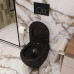 Унитаз Ceruttispa Sella CT9160 49х36, Подвесной, Безободковый, Овальная, Черный матовый, Керамика