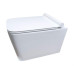 Унитаз Ceruttispa Maiella CT9164 50х35, Подвесной, Безободковый, Прямоугольная, Белый матовый, Керамика Унитаз Ceruttispa Maiella CT9164 50х35, Подвесной, Безободковый, Прямоугольная, Белый матовый, Керамика