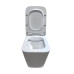 Унитаз Ceruttispa Maiella CT9164 50х35, Подвесной, Безободковый, Прямоугольная, Белый матовый, Керамика Унитаз Ceruttispa Maiella CT9164 50х35, Подвесной, Безободковый, Прямоугольная, Белый матовый, Керамика