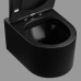 Унитаз Ceruttispa Tanaro CT9238 49х36,5, Подвесной, Безободковый, Овальная, Черный матовый, Керамика Унитаз Ceruttispa Tanaro CT9238 49х36,5, Подвесной, Безободковый, Овальная, Черный матовый, Керамика