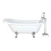 Ванна Ceruttispa Classic CT9323 157х77, Овальная, Белый, Акрил, Белый глянец, без смесителя! Ванна Ceruttispa Classic CT9323 157х77, Овальная, Белый, Акрил, Белый глянец, без смесителя!