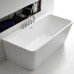 Ванна Ceruttispa Lugano CT9344 170х75, трапеция, белый глянцевый, акрил, пристенная