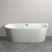 Ванна Ceruttispa Vettore CT9345 170х75, овальная, белый глянцевый, акрил, пристенная Ванна Ceruttispa Vettore CT9345 170х75, овальная, белый глянцевый, акрил, пристенная