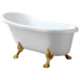 Ванна Ceruttispa Classic CT9667 157х77, Овальная, Белый, Акрил, Белый глянец, без смесителя!