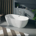 Ванна Ceruttispa d'ISEO CT9903 160х75, Овальная, Белый, Акрил