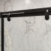 Душевой уголок Ceruttispa MARBELLA 120B L 80х120, Раздвижная, Стекло прозрачное, Прямоугольная, Левая, Черный