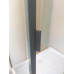 Душевой уголок Ceruttispa MARBELLA 120B L 80х120, Раздвижная, Стекло прозрачное, Прямоугольная, Левая, Черный