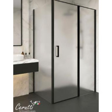 Душевой уголок Ceruttispa VICTORIA120BF R 120х90, Правая, Черный