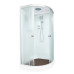 Душевой поддон DTO D D09S 90х90, Четверть круга, Хром, Акрил, Стекло матовый Душевой поддон DTO D D09S 90х90, Четверть круга, Хром, Акрил, Стекло матовый
