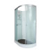 Душевая кабина DTO EM1511LN 110×80×208, низкий поддон 15 см, профиль хром, стекло матовое с узором 5 мм, левая, угловая, без крыши Душевая кабина DTO EM1511LN 110×80×208, низкий поддон 15 см, профиль хром, стекло матовое с узором 5 мм, левая, угловая, без крыши