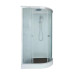 Душевая кабина DTO EM1512L 120×80×220, низкий поддон 15 см, профиль хром, стекло матовое с узором 5 мм, левая, угловая Душевая кабина DTO EM1512L 120×80×220, низкий поддон 15 см, профиль хром, стекло матовое с узором 5 мм, левая, угловая