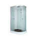Душевая кабина DTO EM1512L 120×80×220, низкий поддон 15 см, профиль хром, стекло матовое с узором 5 мм, левая, угловая Душевая кабина DTO EM1512L 120×80×220, низкий поддон 15 см, профиль хром, стекло матовое с узором 5 мм, левая, угловая
