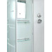 Душевая кабина DTO EM1512LNGM 120×80×208, низкий поддон 15 см, профиль хром, стекло матовое с узором 5 мм, левая, угловая, с гидромассажем Душевая кабина DTO EM1512LNGM 120×80×208, низкий поддон 15 см, профиль хром, стекло матовое с узором 5 мм, левая, угловая, с гидромассажем
