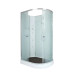 Душевая кабина DTO EM1512LNGM 120×80×208, низкий поддон 15 см, профиль хром, стекло матовое с узором 5 мм, левая, угловая, с гидромассажем Душевая кабина DTO EM1512LNGM 120×80×208, низкий поддон 15 см, профиль хром, стекло матовое с узором 5 мм, левая, угловая, с гидромассажем