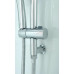 Душевая кабина DTO EM1512LNLED 120×80×208, низкий поддон 15 см, профиль хром, стекло матовое с узором 5 мм, левая, угловая, LED-подсветка Душевая кабина DTO EM1512LNLED 120×80×208, низкий поддон 15 см, профиль хром, стекло матовое с узором 5 мм, левая, угловая, LED-подсветка
