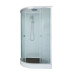 Душевая кабина DTO EM1512R 120×80×220, низкий поддон 15 см, профиль хром, стекло матовое с узором 5 мм, правая, угловая Душевая кабина DTO EM1512R 120×80×220, низкий поддон 15 см, профиль хром, стекло матовое с узором 5 мм, правая, угловая