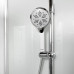 Душевая кабина DTO EM1580LED+GM 80×80×220, низкий поддон 15 см, профиль хром, стекло матовое с узором 5 мм, четверть круга, LED-подсветка, с гидромассажем Душевая кабина DTO EM1580LED+GM 80×80×220, низкий поддон 15 см, профиль хром, стекло матовое с узором 5 мм, четверть круга, LED-подсветка, с гидромассажем