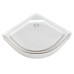 Душевая кабина DTO EM1580LED+GM 80×80×220, низкий поддон 15 см, профиль хром, стекло матовое с узором 5 мм, четверть круга, LED-подсветка, с гидромассажем Душевая кабина DTO EM1580LED+GM 80×80×220, низкий поддон 15 см, профиль хром, стекло матовое с узором 5 мм, четверть круга, LED-подсветка, с гидромассажем
