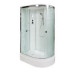 Душевая кабина DTO EM2712LLED 120×80×220, средний поддон 27 см, профиль хром, стекло матовое с узором 5 мм, левая, угловая, LED-подсветка Душевая кабина DTO EM2712LLED 120×80×220, средний поддон 27 см, профиль хром, стекло матовое с узором 5 мм, левая, угловая, LED-подсветка