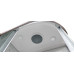 Душевая кабина DTO EM2712R 120×80×220, средний поддон 27 см, профиль хром, стекло матовое с узором 5 мм, правая, угловая