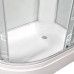 Душевая кабина DTO EM2712RN 120×80×208, средний поддон 27 см, профиль хром, стекло матовое с узором 5 мм, правая, угловая, без крыши