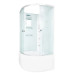 Душевая кабина DTO EM4510NGM 100×100×208, высокий поддон 50 см, профиль хром, стекло матовое с узором 5 мм, четверть круга, с гидромассажем